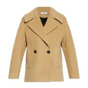 Korte jas Helia IRO , Beige , Dames