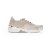 Textiel sable sneakers met wiebelende zool Gabor , Beige , Dames