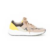 Beige Reptiel Effect Sneakers Gabor , Multicolor , Dames