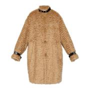 Mohair jas Jil Sander , Beige , Dames