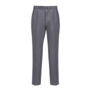 Grijze Wol Mohair Broek Maison Margiela , Gray , Heren