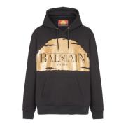 Disney x : The Lion King - Hoodie met print Sunset Balmain , Black , H...