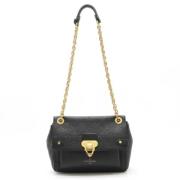 Pre-owned Leather louis-vuitton-bags Louis Vuitton Vintage , Black , D...