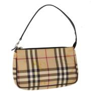 Pre-owned Canvas pouches Burberry Vintage , Brown , Dames