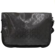 Pre-owned Leather gucci-bags Gucci Vintage , Black , Dames