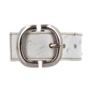 Pre-owned Leather bracelets Prada Vintage , White , Dames