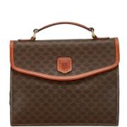 Pre-owned Leather celine-bags Celine Vintage , Brown , Dames