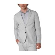 Zomer Da Vinci Heren Blazer Katoen Tencel Mason's , Gray , Heren