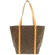 Pre-owned Canvas louis-vuitton-bags Louis Vuitton Vintage , Brown , Da...