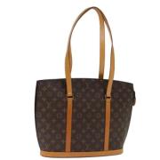 Pre-owned Canvas totes Louis Vuitton Vintage , Brown , Dames