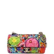 Pre-owned Satin chanel-bags Chanel Vintage , Multicolor , Dames