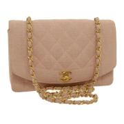 Pre-owned Canvas chanel-bags Chanel Vintage , Pink , Dames