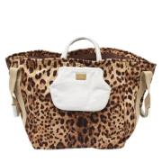 Pre-owned Leather totes Dolce & Gabbana Pre-owned , Brown , Dames