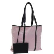 Pre-owned Nylon totes Prada Vintage , Pink , Dames