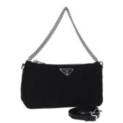 Pre-owned Nylon prada-bags Prada Vintage , Black , Dames