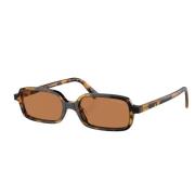 MU 11Zs Vau2Z1 Sunglasses Miu Miu , Brown , Dames