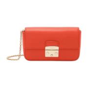 Cross Body Bags Furla , Orange , Dames