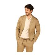 City-Chic Herenblazer in Tecno Travel Stretch Satijn Mason's , Green ,...