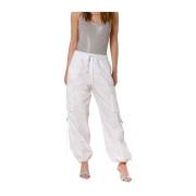 Camouflage Cargo Jogger Broek Mason's , White , Dames