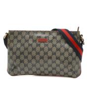 Pre-owned Coated canvas gucci-bags Gucci Vintage , Green , Dames