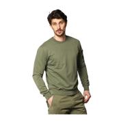 Luxe Katoenen Sweatshirt Beperkte Oplage Mason's , Green , Heren