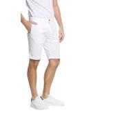 London Heren Chino Bermuda Shorts Mason's , White , Heren