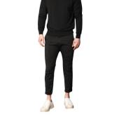 Beperkte oplage wortelpasvorm chino broek Mason's , Black , Heren