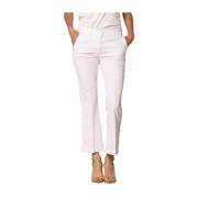 Witte Trompet Chino Broek Mason's , White , Dames