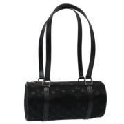 Pre-owned Canvas louis-vuitton-bags Louis Vuitton Vintage , Black , Da...