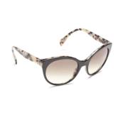 Pre-owned Fabric sunglasses Prada Vintage , Black , Dames