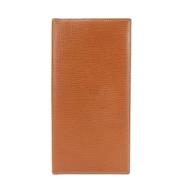 Pre-owned Leather wallets Loewe Pre-owned , Brown , Dames