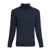 Wollen Turtleneck Dsquared2 , Blue , Heren