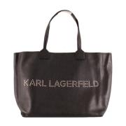 Stijlvolle Shopper Tas Brus Karl Lagerfeld , Black , Dames