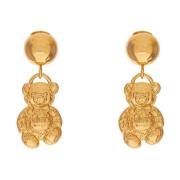 Hangende Clips Moschino , Yellow , Dames