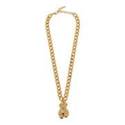 Messing ketting Moschino , Yellow , Dames