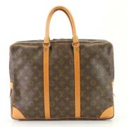 Pre-owned Canvas louis-vuitton-bags Louis Vuitton Vintage , Brown , Da...