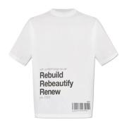 Bedrukt T-shirt Dsquared2 , White , Heren