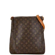 Pre-owned Canvas louis-vuitton-bags Louis Vuitton Vintage , Brown , Da...