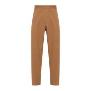 Wijde broek Moschino , Brown , Heren