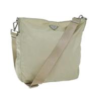 Pre-owned Nylon prada-bags Prada Vintage , White , Dames