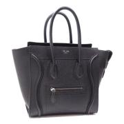 Pre-owned Leather celine-bags Celine Vintage , Black , Dames