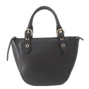 Pre-owned Fabric handbags Salvatore Ferragamo Pre-owned , Black , Dame...