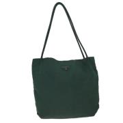 Pre-owned Nylon totes Prada Vintage , Green , Dames