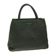 Pre-owned Nylon prada-bags Prada Vintage , Green , Dames