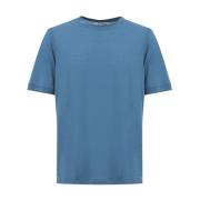 Katoenen T-shirt Brioni , Blue , Heren