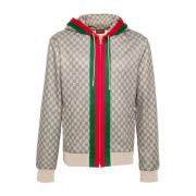 Handtekening GG Supreme Print Jas Gucci , Multicolor , Heren