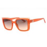 Oranje Plastic Zonnebril voor Vrouwen Guess , Orange , Dames