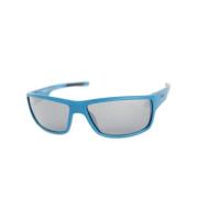 Blauwe Plastic Unisex Zonnebril Timberland , Blue , Unisex