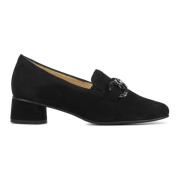 Zwarte Suède Pumps Hassia , Black , Dames