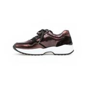 Trendy Leren Bordeaux Manden Gabor , Red , Dames